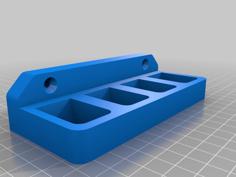 Glock_9mm_40cal_four_mag_holder 3D Printer Model