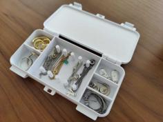 Travel Jewelry Box 3D Printer Model