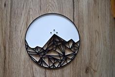 ACOTAR Mountain Wall Art 3D Printer Model