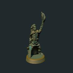 Generic Adventurer 28mm (No Supports Needed) 3D Printer Model