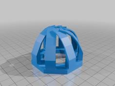 360° Overhang Test Calibration Tool 3D Printer Model