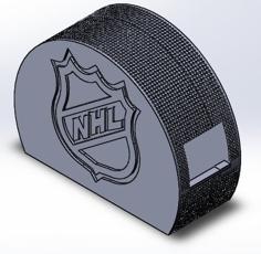 Hockey Puck Tape Dispenser 3D Printer Model