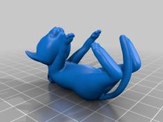 Cat Keyring / Porte-clef Chat 3D Printer Model