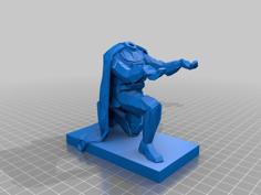 LowPoly Darth Vader Pen Holder (repaired) 3D Printer Model