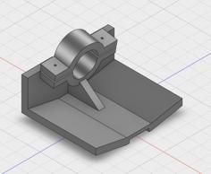 RC Boat 20mm Motor Mount 3D Printer Model