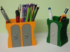 Pencil Box / Pot A Crayon 3D Printer Model