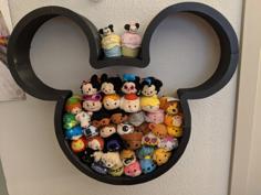 Mickey Mouse Display Shelf 3D Printer Model