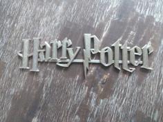 Harry Potter Logo 3D Printer Model