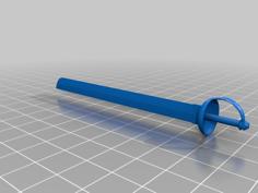 [OLD] Steven Universe – Rose’s Sword 3D Printer Model