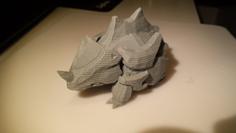 111_Rhyhorn 3D Printer Model