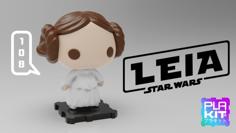 StarWars Princess Leia Organa [UPDATED] 3D Printer Model