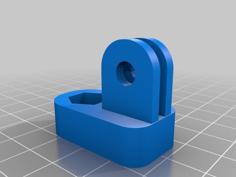 Camera To GoPro Mount 3D Printer Model