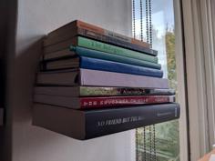 Stronger Floating Bookshelf 3D Printer Model