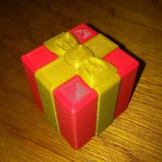 Wrapped Gift – Single Extruder 3D Printer Model