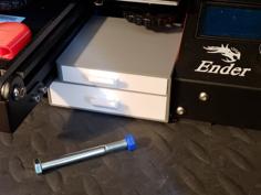 Ender 3 Double Drawer 3D Printer Model