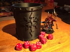 Chaos Dice Cup 3D Printer Model