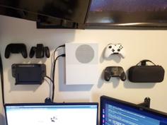 Controller Wall Mounts 3D Printer Model