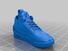 Air Jordan III 3D Printer Model