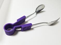 Forks Become Tongs 3D Printer Model