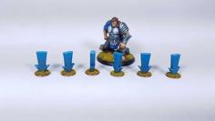 Tabletop Game Condition Markers (Guild Ball) 3D Printer Model