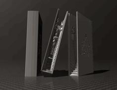 Bookshelf Insert – Magic Book II 3D Printer Model