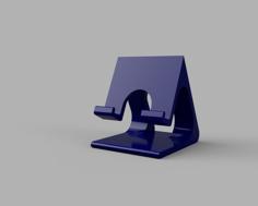 Customizable Phone Stand 3D Printer Model