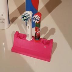 Oral-b Toothbrush Holder 3D Printer Model