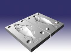 Fish Mold 3D Printer Model