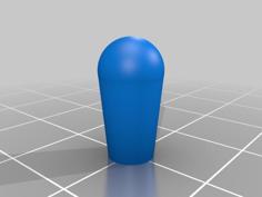 Pickup Switch Knob 3D Printer Model