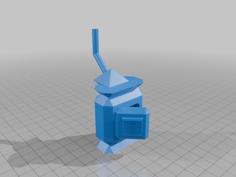 Simple Wood Stove Mini 3D Printer Model