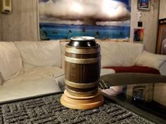 Barrel Koozie 3D Printer Model