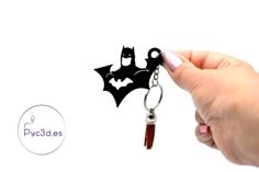 BATMAN CHARACTER KEYCHAIN 3D Printer Model