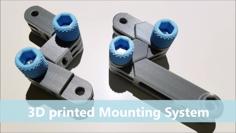 Modular Mounting System – Arm Straight V4 3D Printer Model