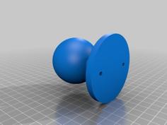 A Door Knob 3D Printer Model