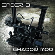 Creality Ender-3 Shadow Mod 3D Printer Model