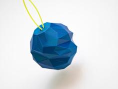 Make #1 – Bauble With A Twist 3D Printer Model