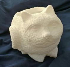 Fat Cat Planter 3D Printer Model