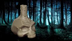 SKULL – WAXY 3D Printer Model