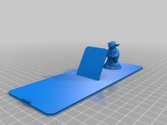 Yoda Book Holder 3D Printer Model