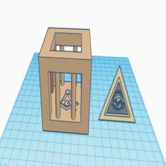 Freemason Pyramid Cube Puzzle 3D Printer Model