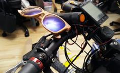 Bicycle / Scooter Sunglasses Holder 3D Printer Model