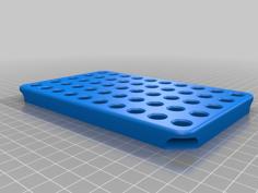 Reloading Tray .380ACP / 9mm Kurz Ladebrett 3D Printer Model