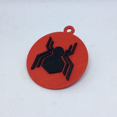 Spiderman Homecoming Keychain 3D Printer Model