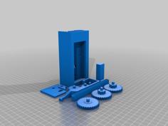 Wind-Up Engine V1.2 Updated – Fully Printed 3D Printer Model