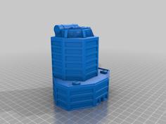 SciFi City – Office1 Remix – 6mm 3D Printer Model