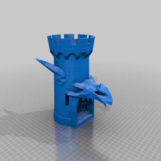 DnD Dice Tower 3D Printer Model