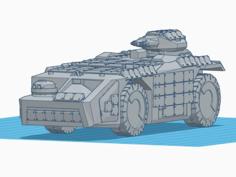 Aliens APC: Reactive Armor Plating 3D Printer Model