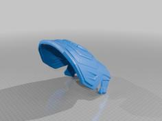 X Men Shoulder Pad 3D Printer Model