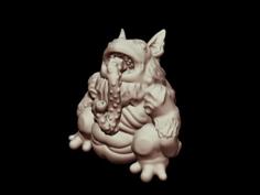 Tsathoggua (28mm/Heroic Scale 3D Printer Model