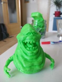 Ghostbusters Slimer Easy To Print 3D Printer Model